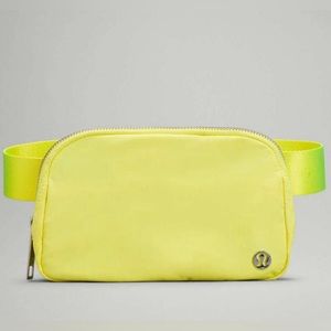 NWT Lululemon belt bag in Electric Lemon